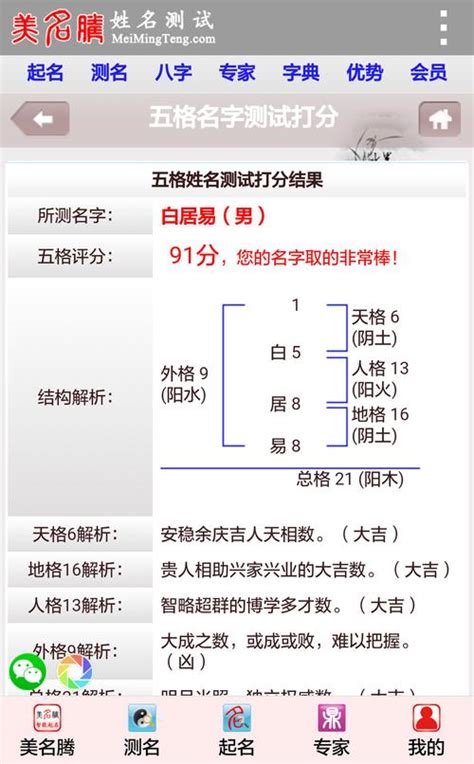 姓名五行吉凶|姓名测试打分免费版